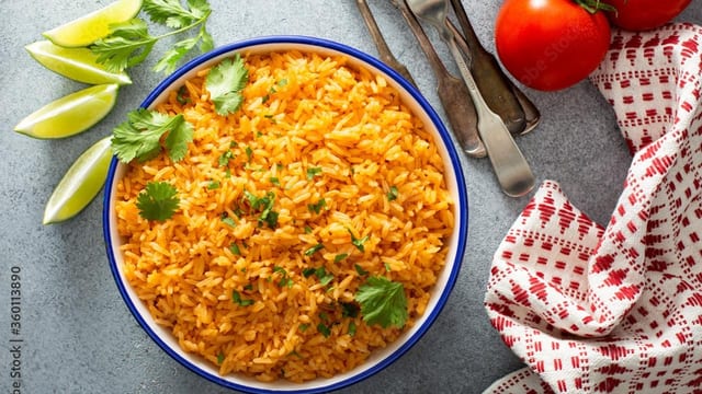 Rice & Beans.
